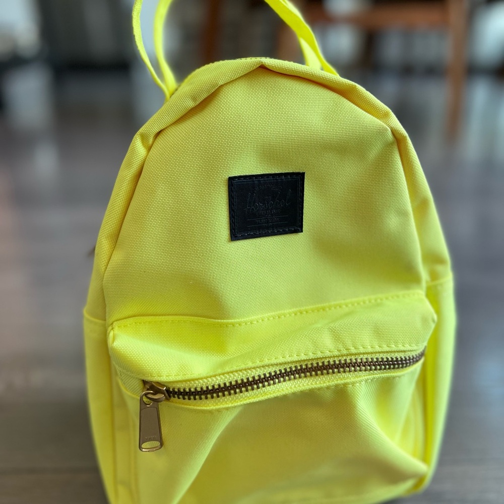 Yellow Herschel Backpack